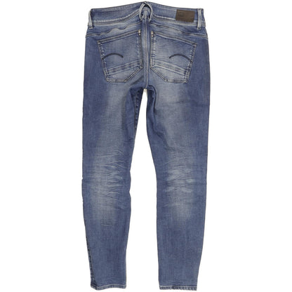 G-Star Lynn Women Blue Skinny Slim Stretch Jeans W30 L29