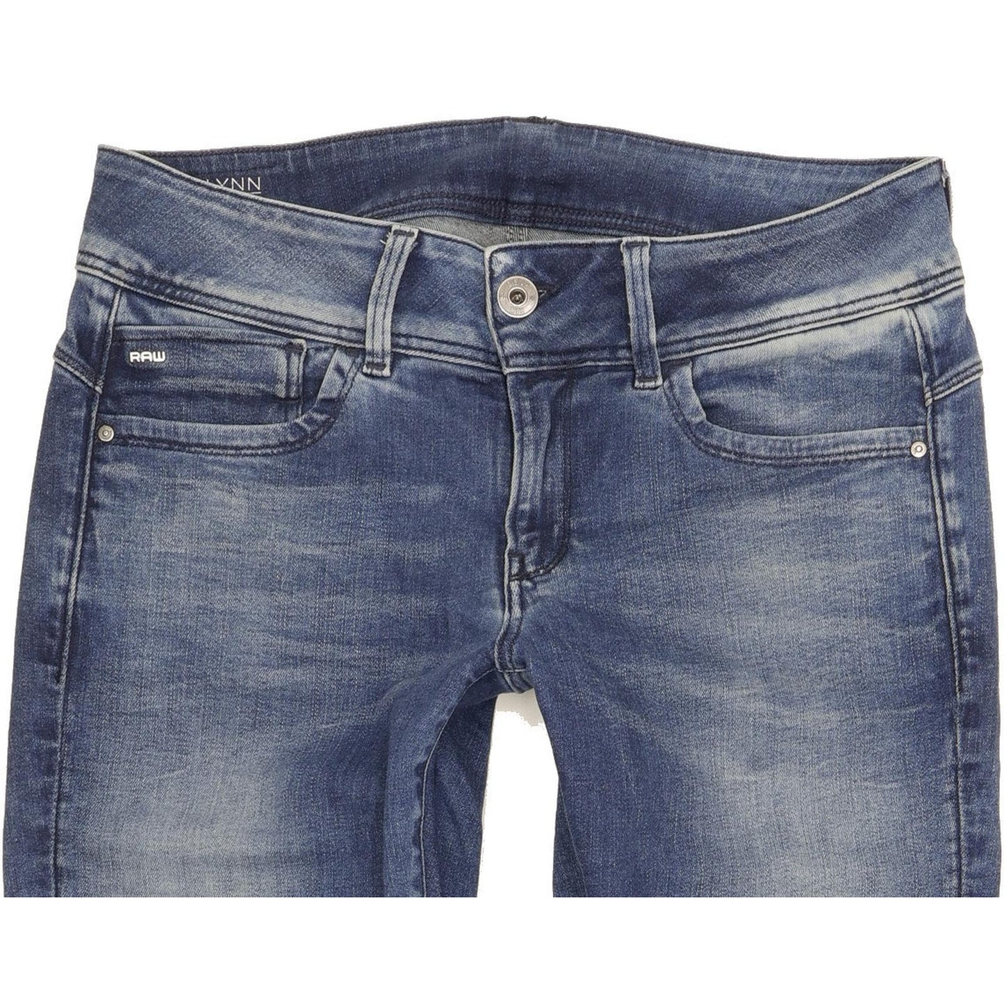 G-Star Lynn Women Blue Skinny Slim Stretch Jeans W30 L29