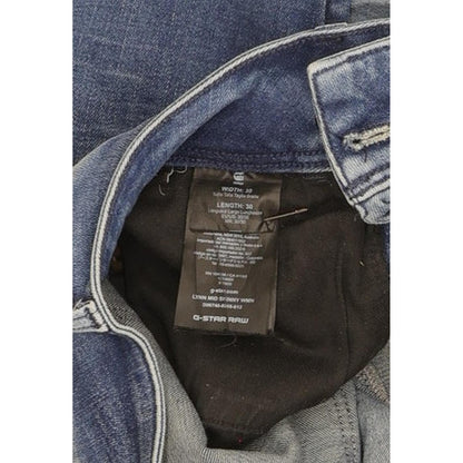 G-Star Lynn Women Blue Skinny Slim Stretch Jeans W30 L29