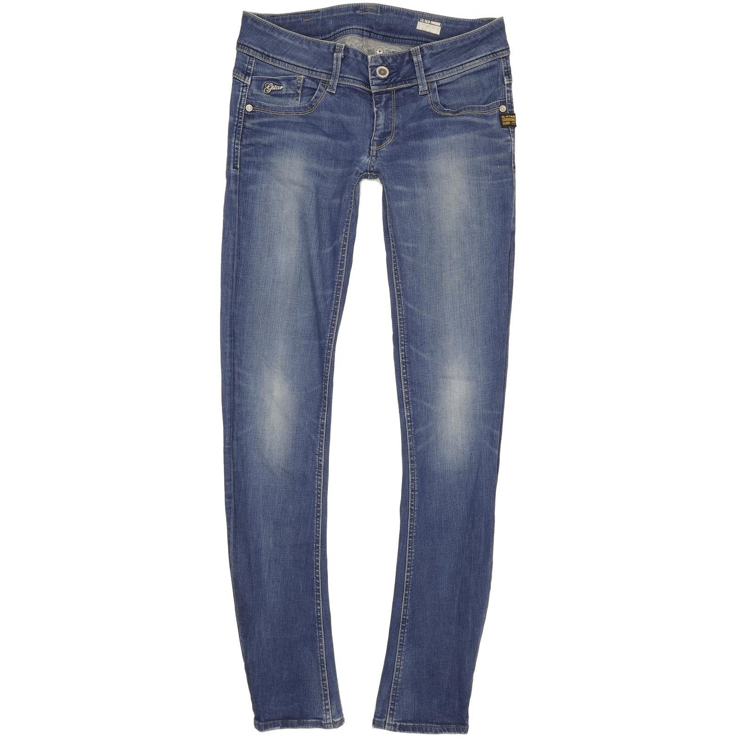 G-Star Lynn Women Blue Skinny Slim Stretch Jeans W29 L32