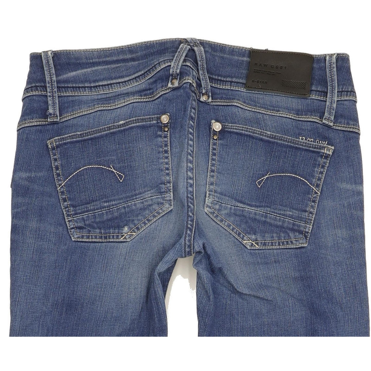 G-Star Lynn Women Blue Skinny Slim Stretch Jeans W29 L32