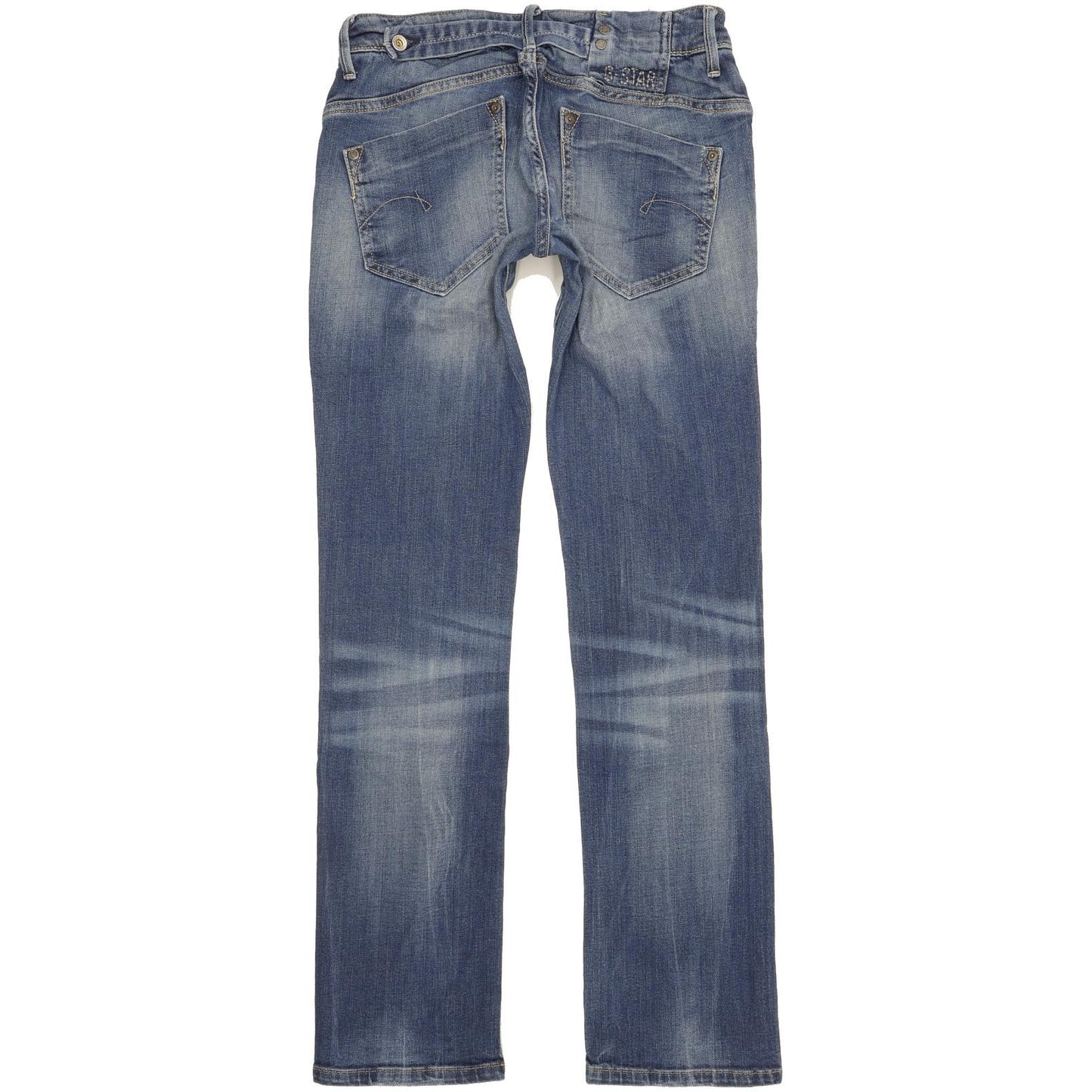 G-Star Midge Women Blue Straight Slim Stretch Jeans W29 L32