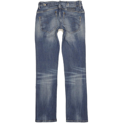 G-Star Midge Women Blue Straight Slim Stretch Jeans W29 L32