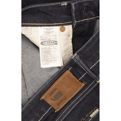 G-Star 3301 Women Navy Straight Slim Stretch Jeans W28 L28