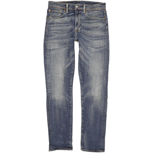 Levi's 522 Men Blue Straight Slim Jeans W29 L31