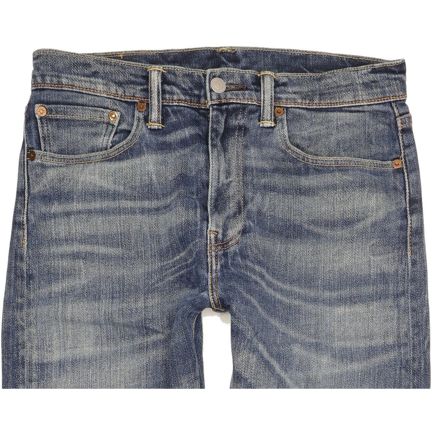Levi's 522 Men Blue Straight Slim Jeans W29 L31
