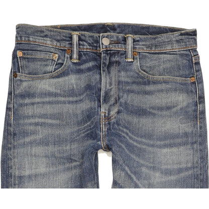 Levi's 522 Men Blue Straight Slim Jeans W29 L31