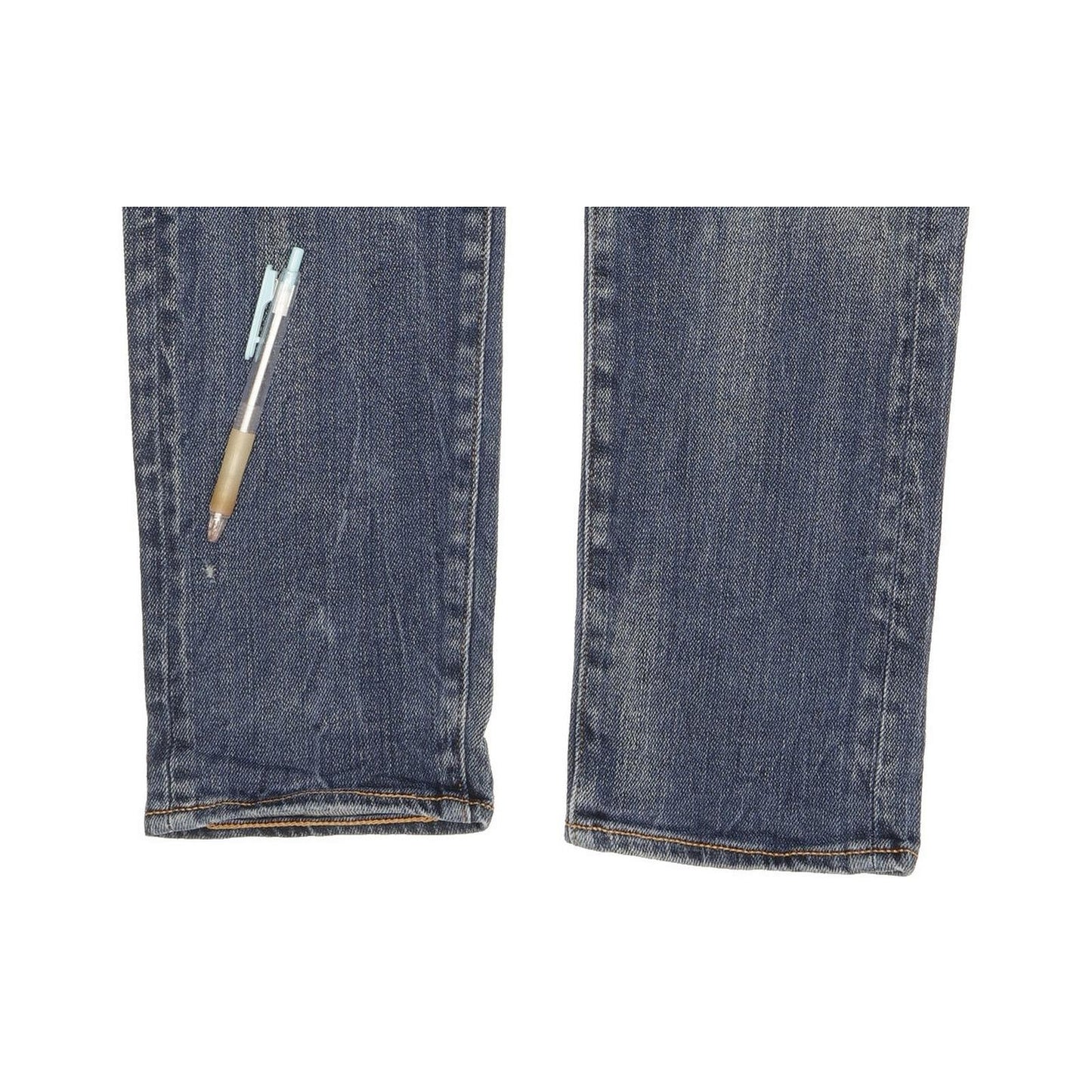 Levi's 522 Men Blue Straight Slim Jeans W29 L31