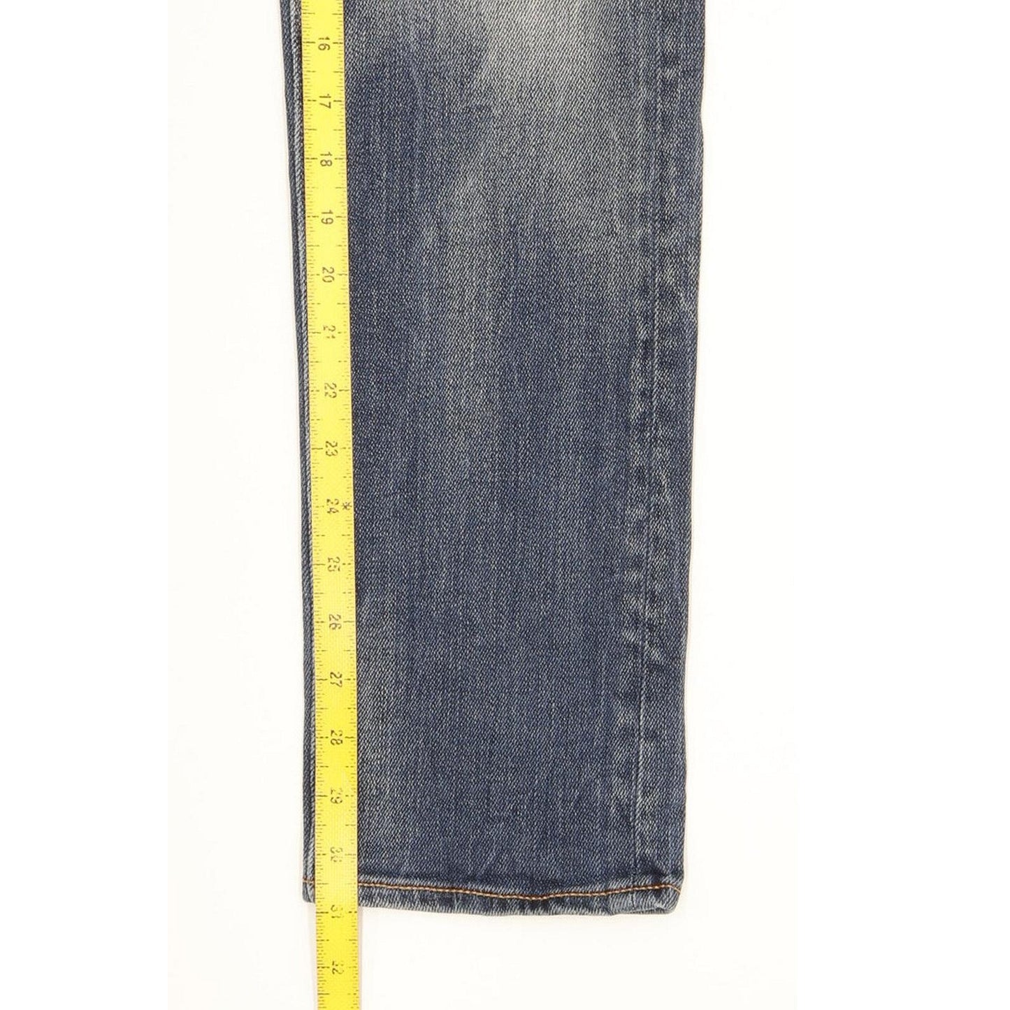 Levi's 522 Men Blue Straight Slim Jeans W29 L31