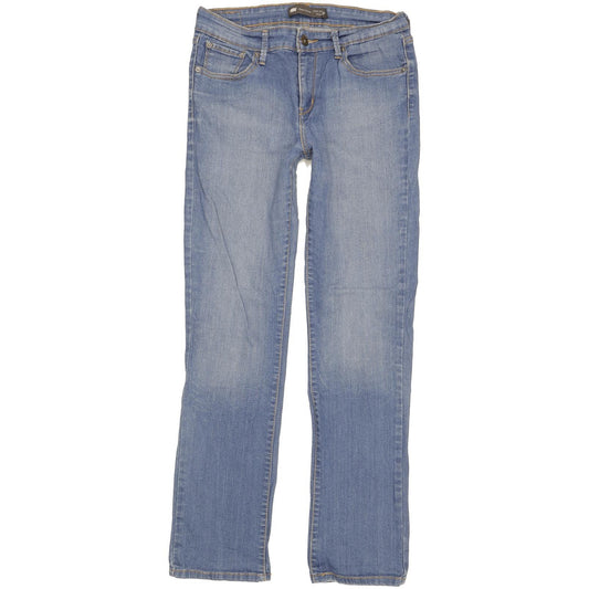 Levi's Demi Curve Women Blue Straight Slim Stretch Jeans W29 L31