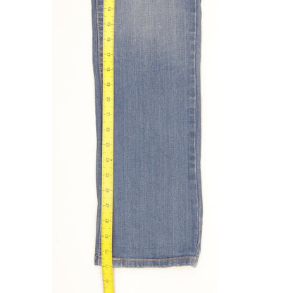 Levi's Demi Curve Women Blue Straight Slim Stretch Jeans W29 L31
