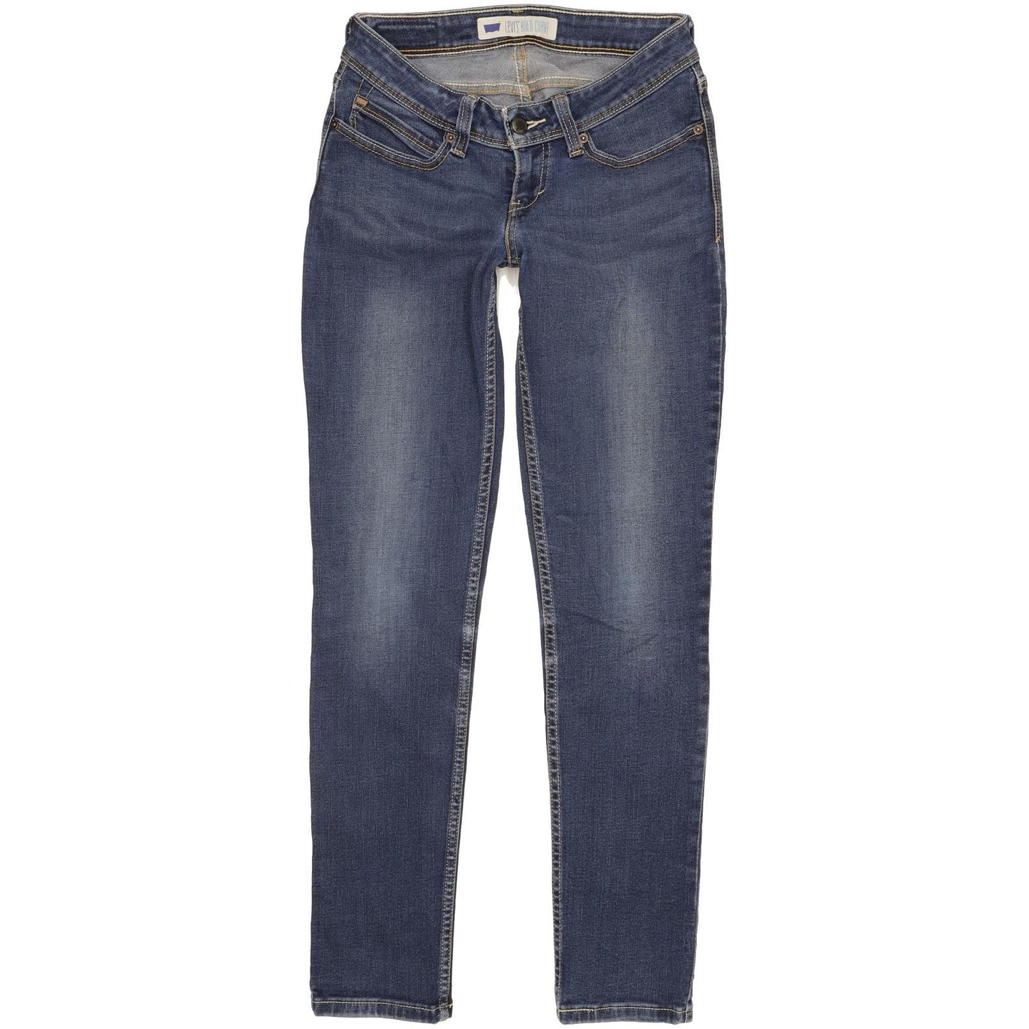 Levi's Bold Curve Women Blue Skinny Slim Stretch Jeans W26 L30