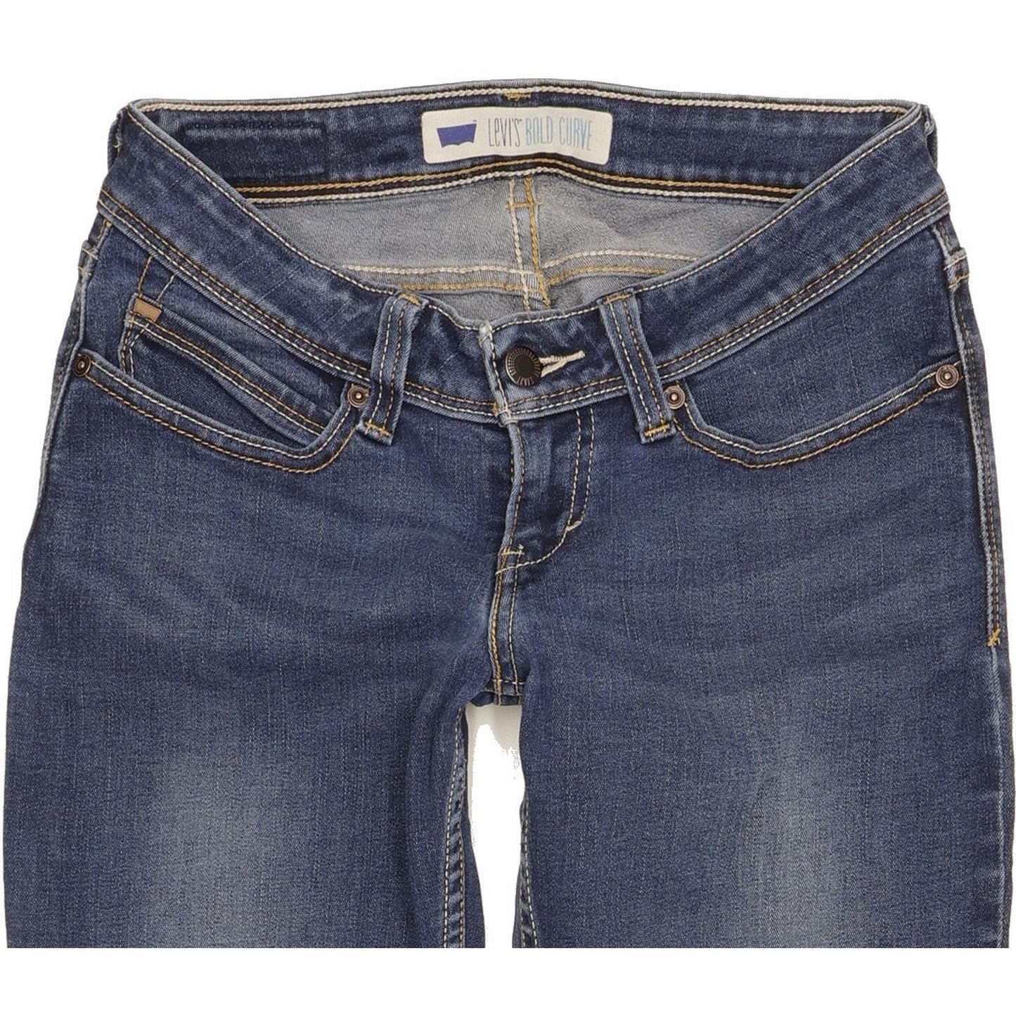Levi's Bold Curve Women Blue Skinny Slim Stretch Jeans W26 L30