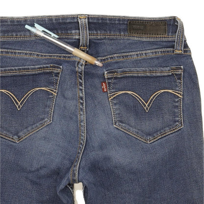 Levi's Bold Curve Women Blue Skinny Slim Stretch Jeans W26 L30