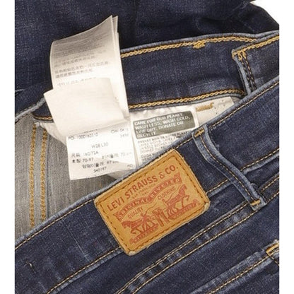 Levi's 710 Super Women Blue Skinny Slim Stretch Jeans W28 L30