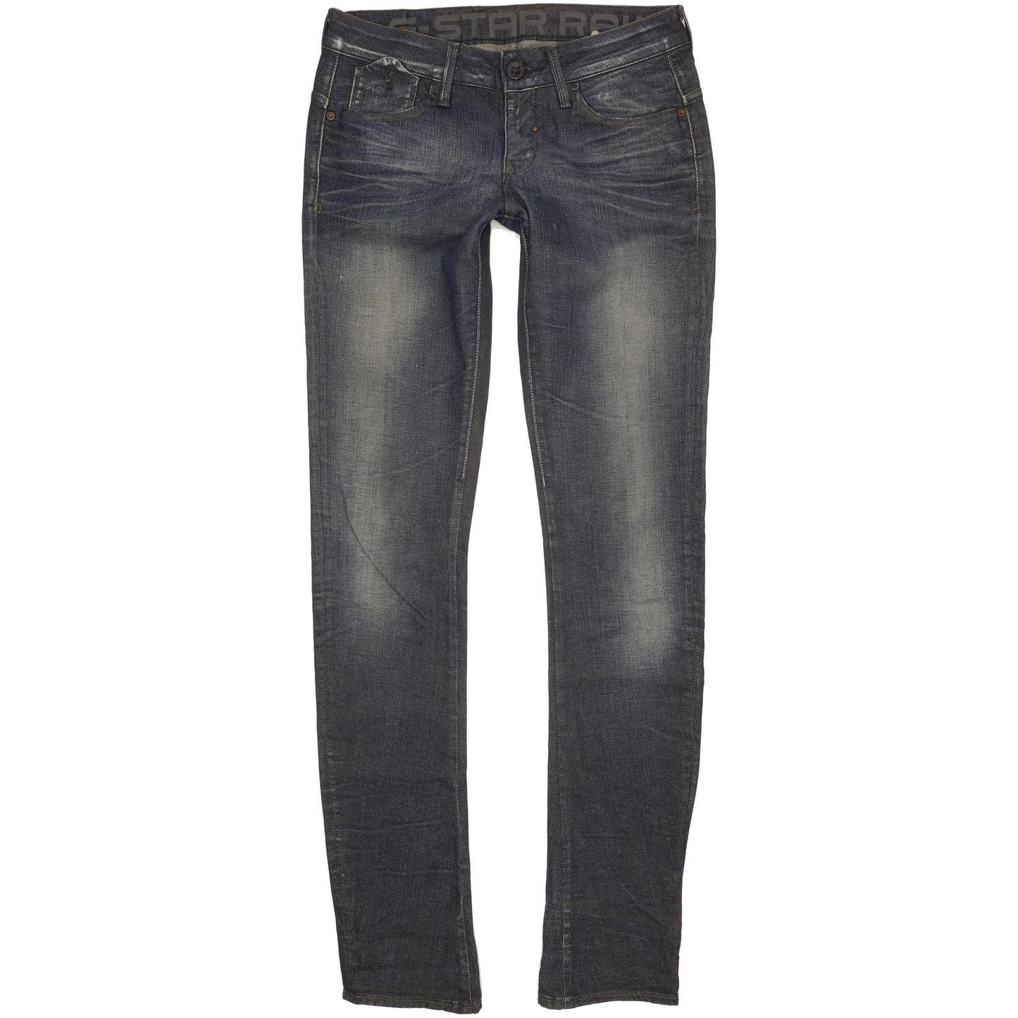 G-Star Corvet Women Blue Skinny Slim Stretch Jeans W30 L35