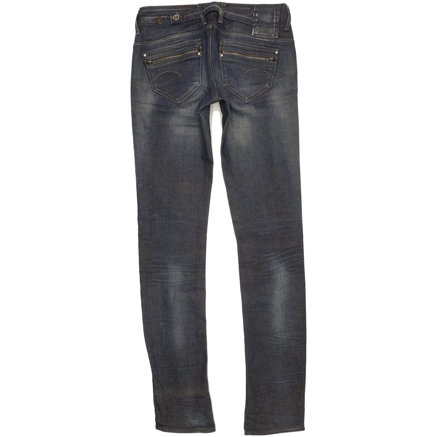 G-Star Corvet Women Blue Skinny Slim Stretch Jeans W30 L35