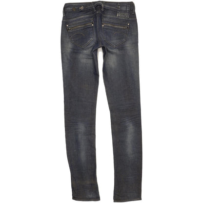 G-Star Corvet Women Blue Skinny Slim Stretch Jeans W30 L35