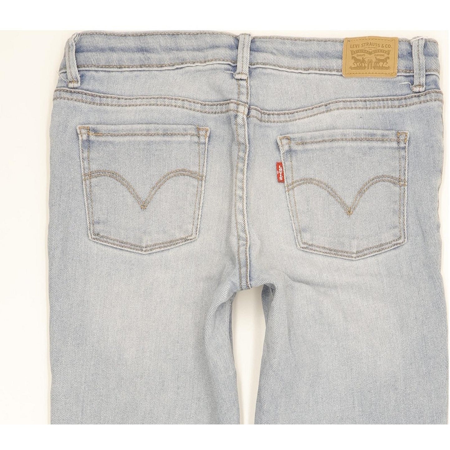 Levi's 710 Girls Women Blue Skinny Slim Stretch Jeans W26 L29