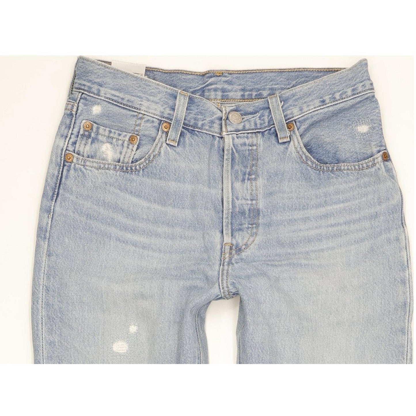 Levi's 501 Women Blue Straight Regular Jeans W25 L26