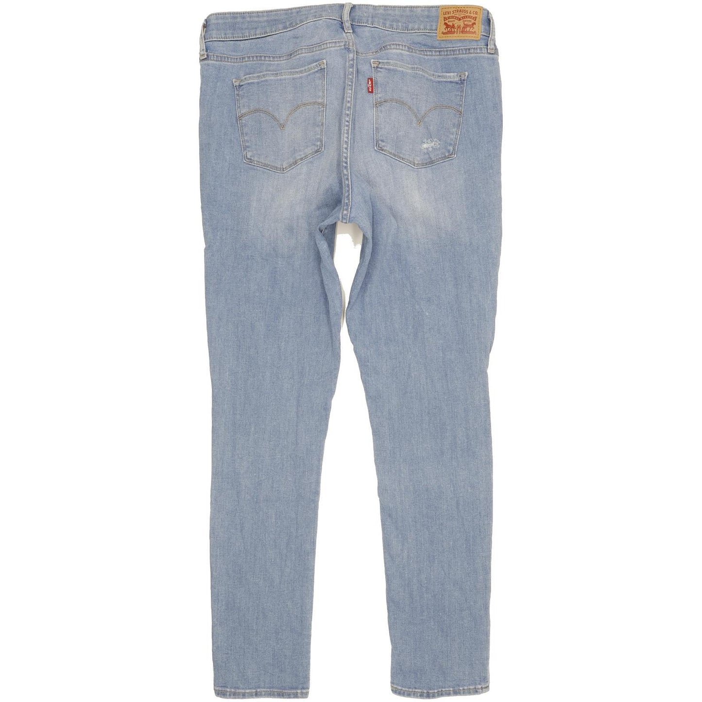Levi's 711 Women Blue Skinny Slim Stretch Jeans W33 L30