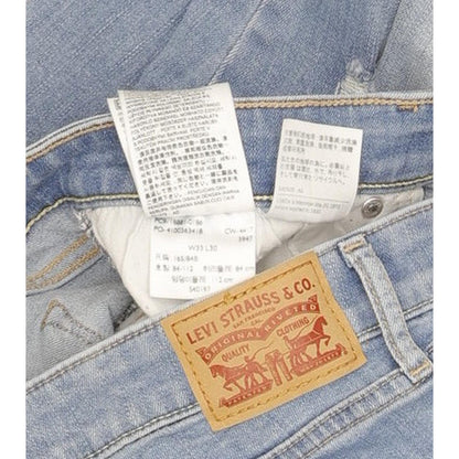 Levi's 711 Women Blue Skinny Slim Stretch Jeans W33 L30