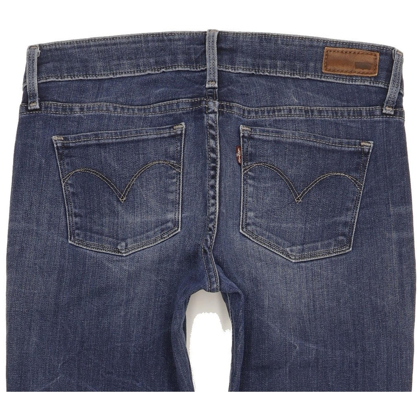 Levi's Slight Curve Women Blue Straight Slim Stretch Jeans W28 L34