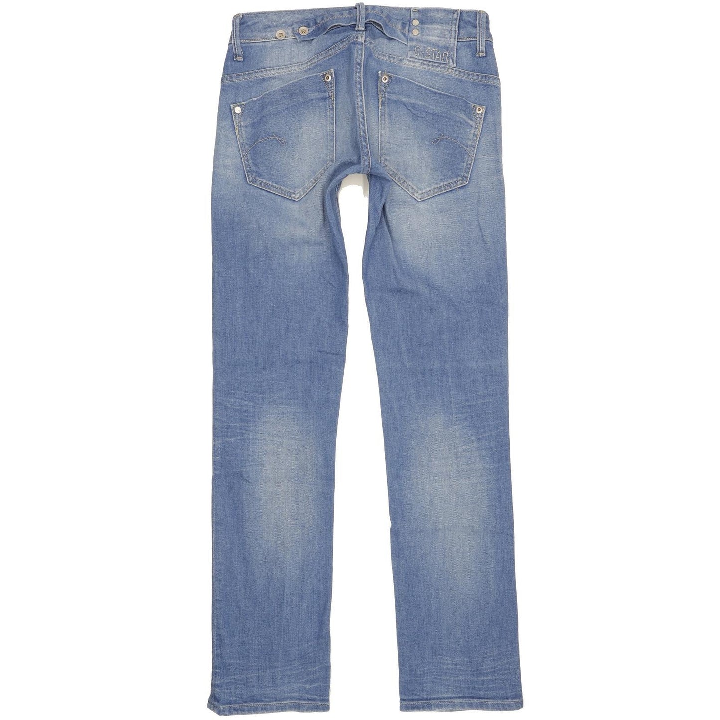 G-Star Midge Women Blue Straight Slim Stretch Jeans W29 L32