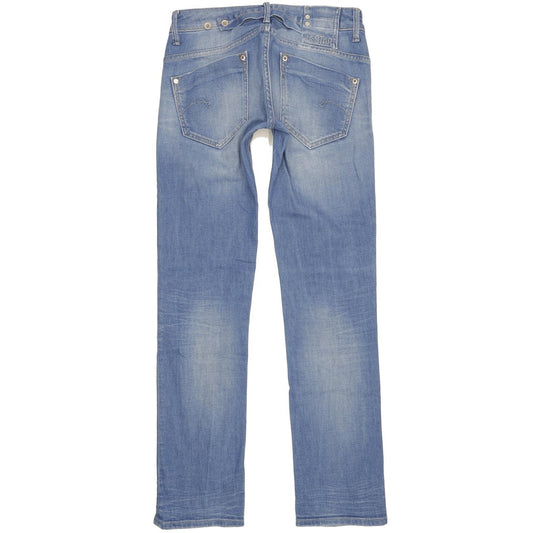 G-Star Midge Women Blue Straight Slim Stretch Jeans W29 L32