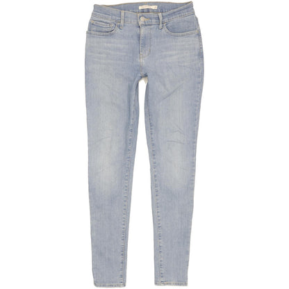 Levi's 710 Super Women Blue Skinny Slim Stretch Jeans W29 L30