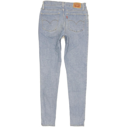 Levi's 710 Super Women Blue Skinny Slim Stretch Jeans W29 L30