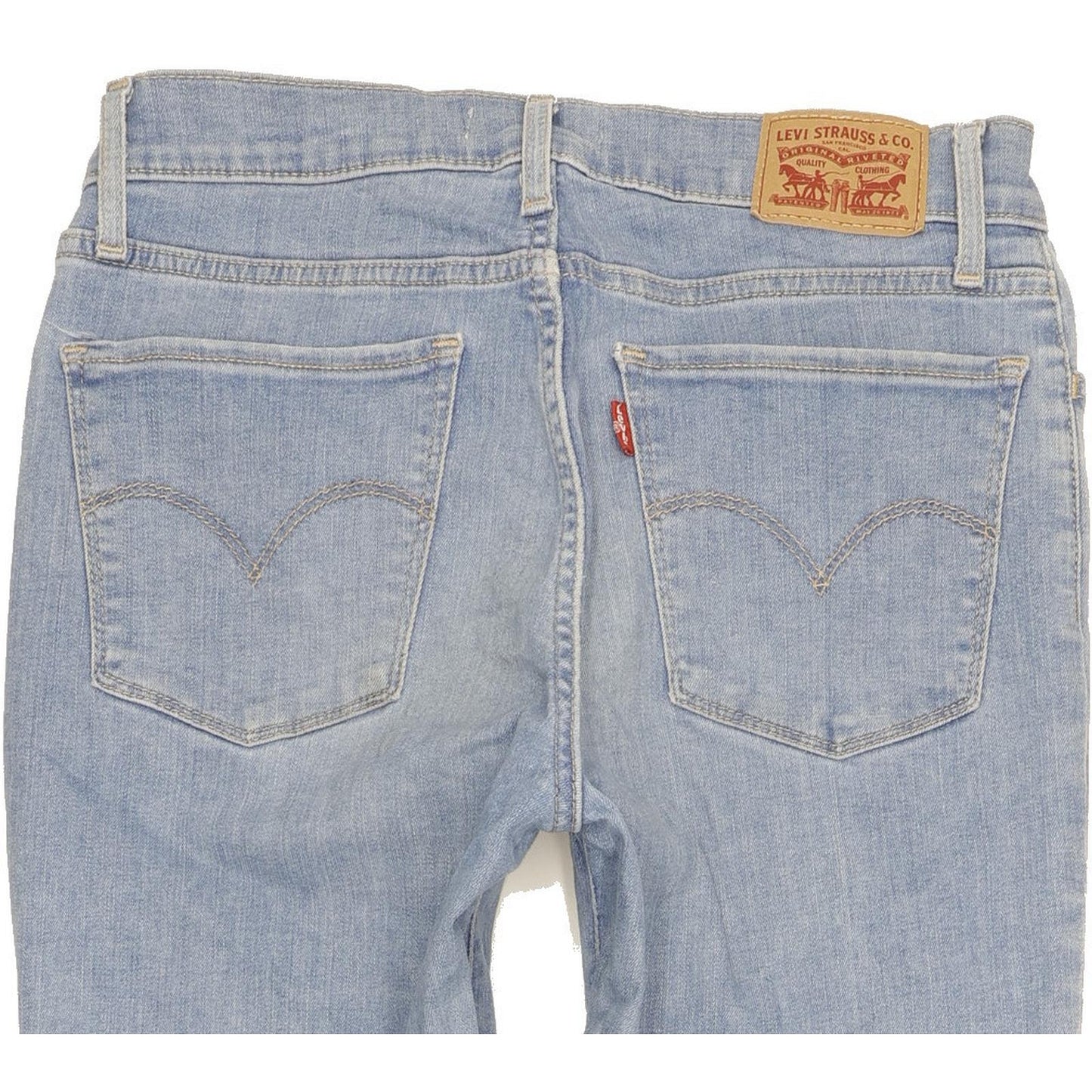 Levi's 710 Super Women Blue Skinny Slim Stretch Jeans W29 L30