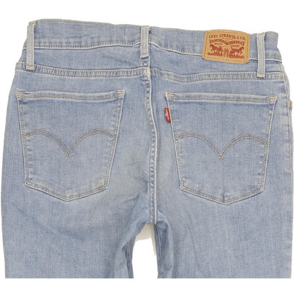 Levi's 710 Super Women Blue Skinny Slim Stretch Jeans W29 L30