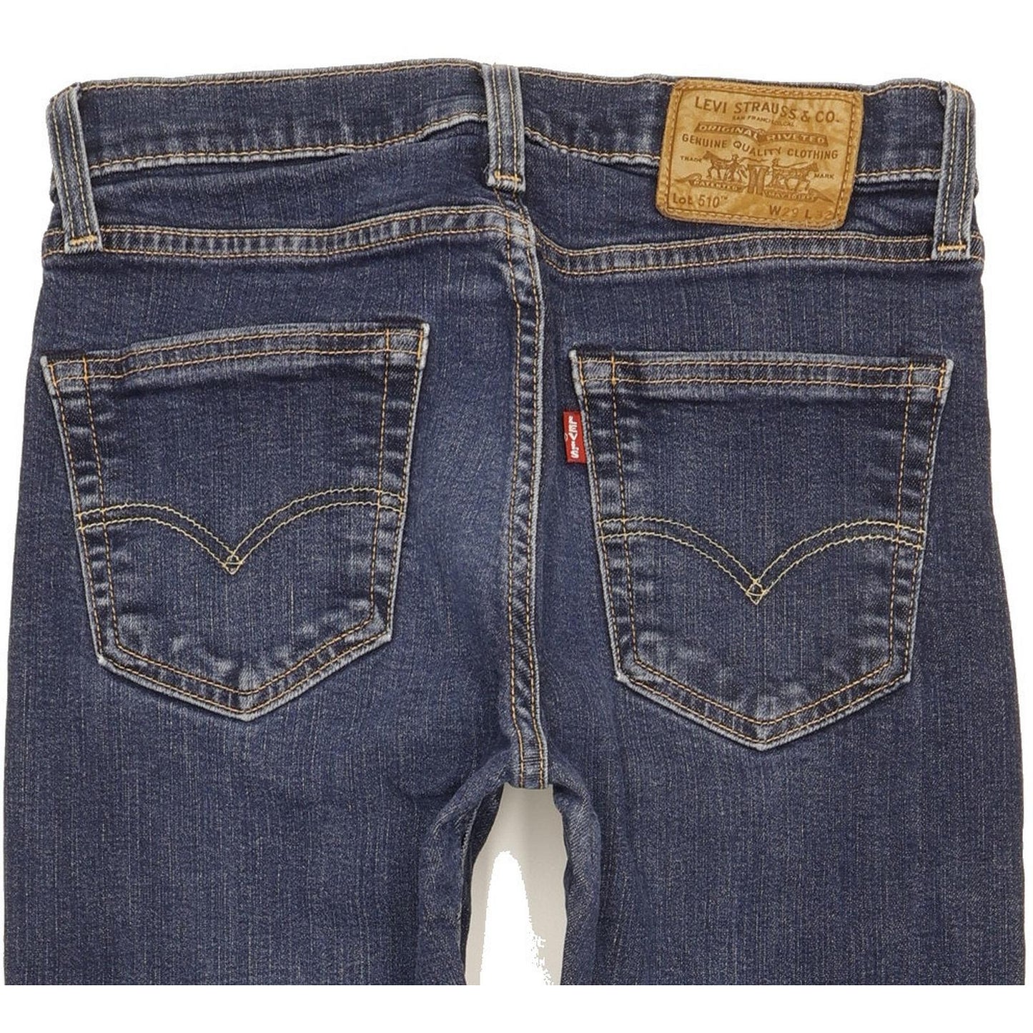 Levi's 510 Men Blue Skinny Slim Stretch Jeans W29 L29