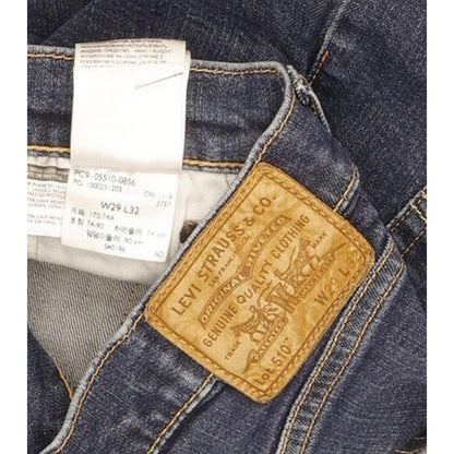 Levi's 510 Men Blue Skinny Slim Stretch Jeans W29 L29