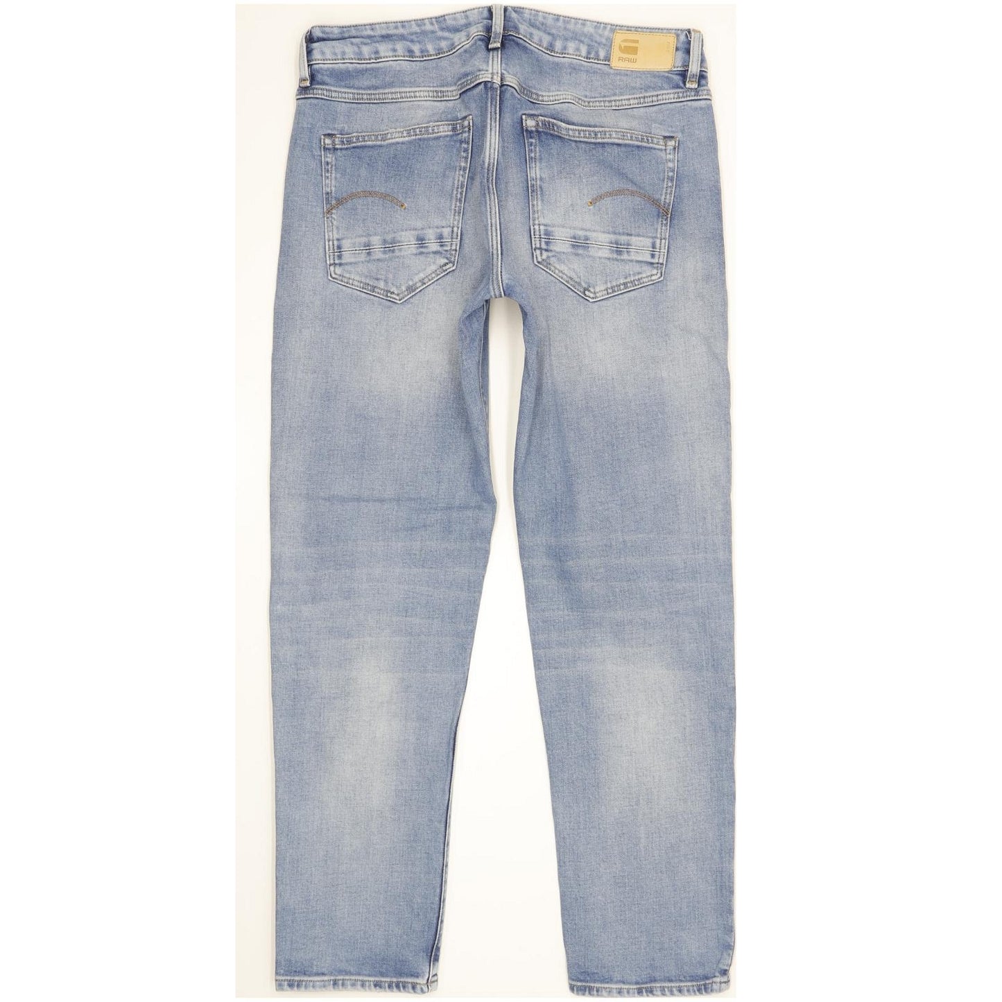 G-Star Kate Women Blue Straight Loose Boyfriend Stretch Jeans W27 L32