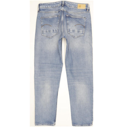 G-Star Kate Women Blue Straight Loose Boyfriend Stretch Jeans W27 L32