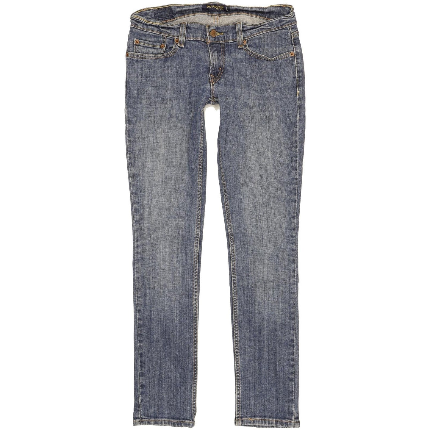 Levi's 524 Women Blue Skinny Slim Stretch Jeans W26 L30