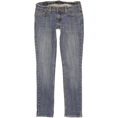Levi's 524 Women Blue Skinny Slim Stretch Jeans W26 L30