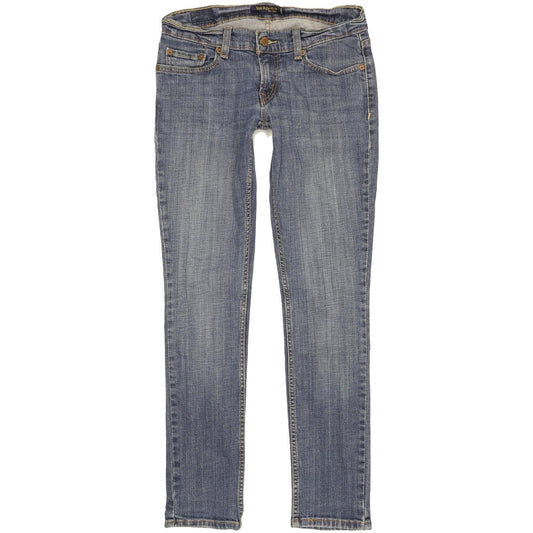 Levi's 524 Women Blue Skinny Slim Stretch Jeans W26 L30