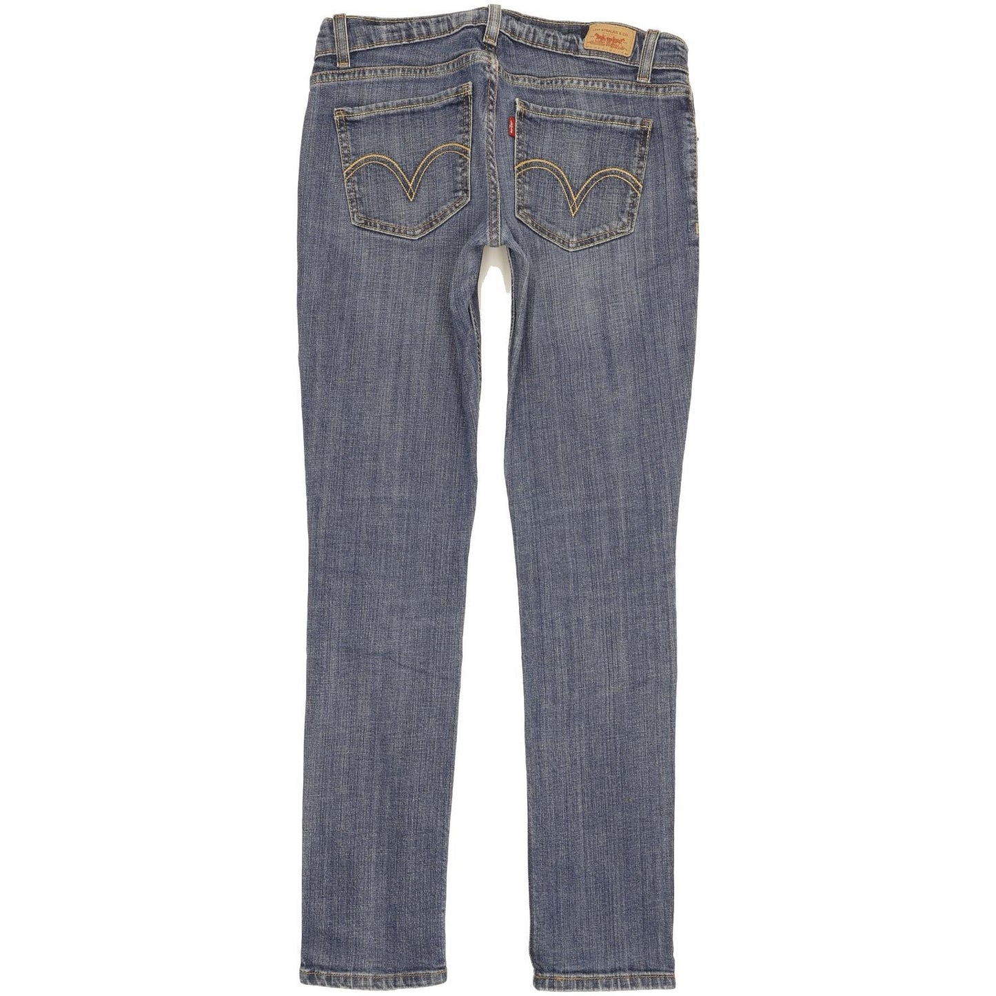 Levi's 524 Women Blue Skinny Slim Stretch Jeans W26 L30