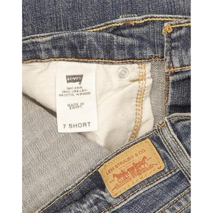 Levi's 524 Women Blue Skinny Slim Stretch Jeans W26 L30