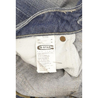 G-Star Corvet Women Blue Straight Slim Jeans W26 L34