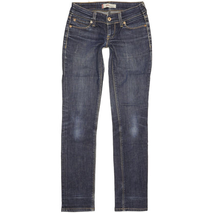 Levi's 571 Women Blue Straight Slim Stretch Jeans W26 L31