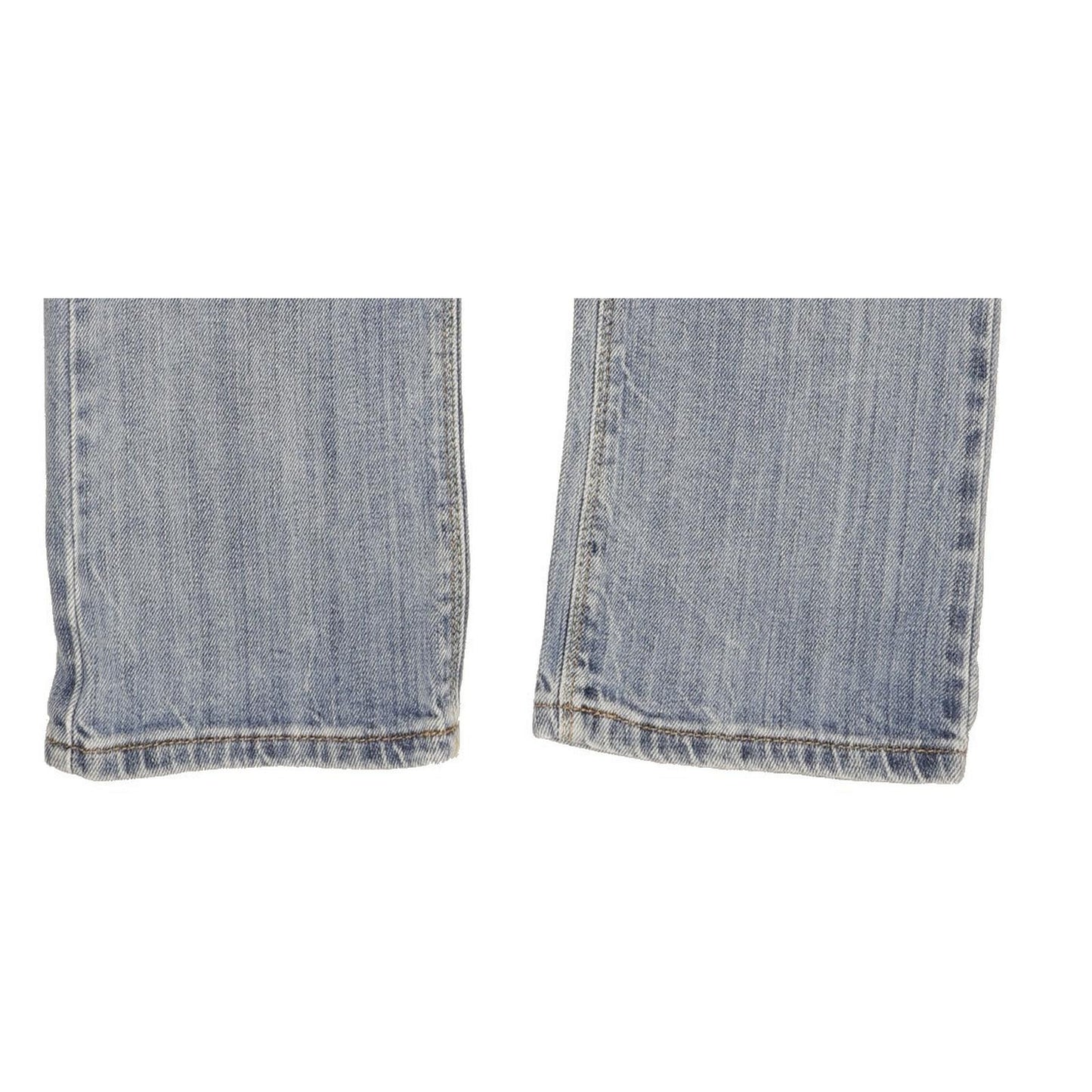 Levi's 470 Women Blue Straight Slim Stretch Jeans W28 L31