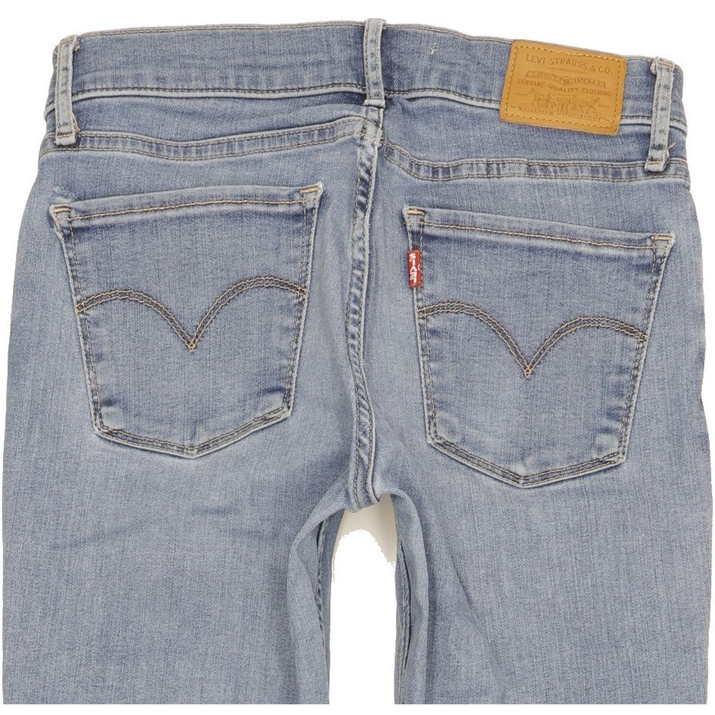 Levi's 710 Super Women Blue Skinny Slim Stretch Jeans W26 L31