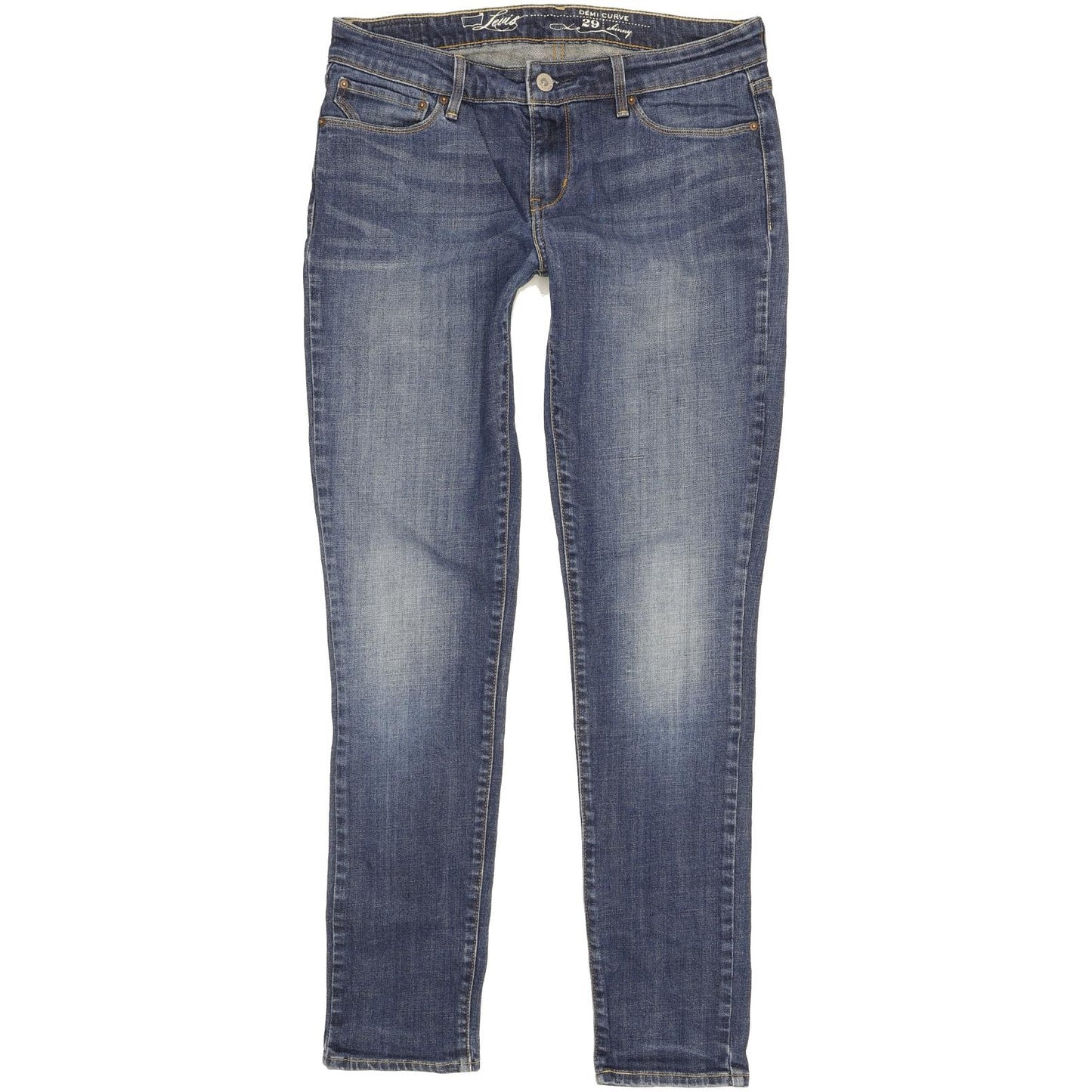 Levi's Demi Curve Women Blue Skinny Slim Stretch Jeans W29 L31