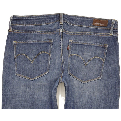 Levi's Demi Curve Women Blue Skinny Slim Stretch Jeans W29 L31