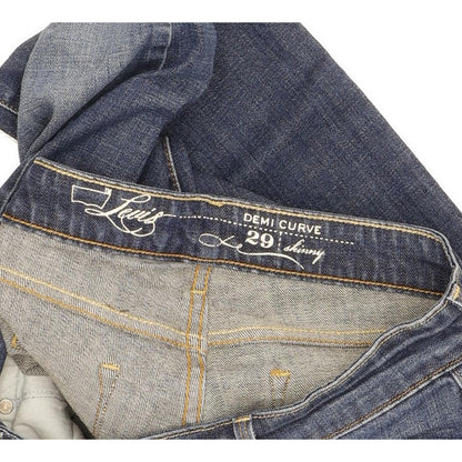Levi's Demi Curve Women Blue Skinny Slim Stretch Jeans W29 L31