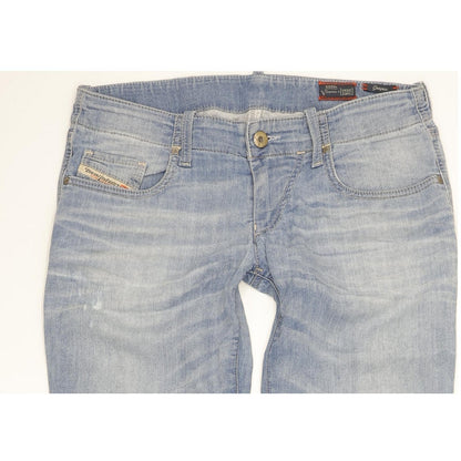 Diesel Grupee Women Blue Skinny Slim Stretch Jeans W27 L32